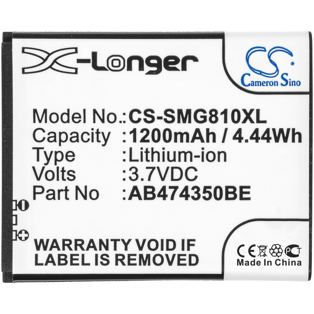 Batteria del telefono cellulare Samsung SGH-G818E