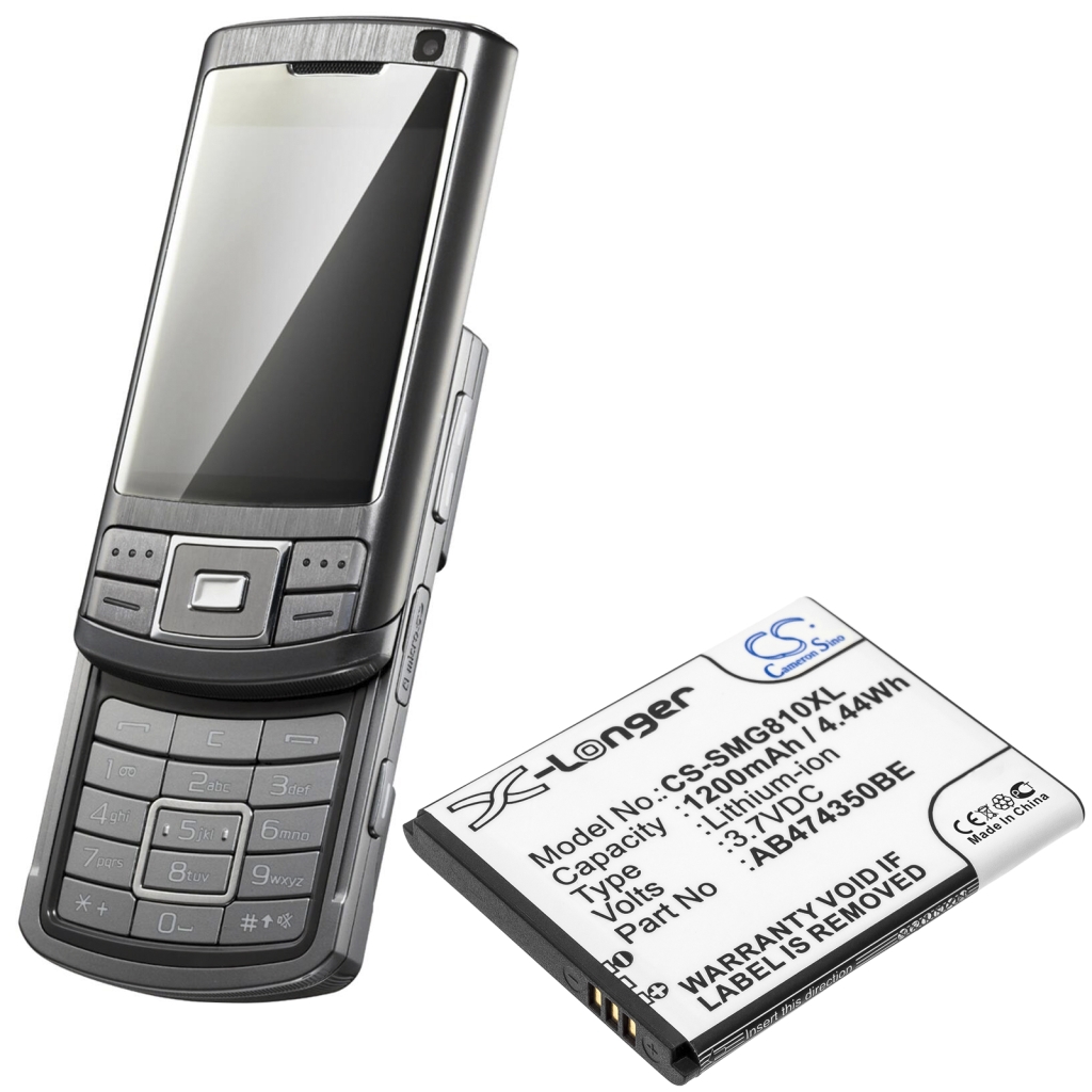 Batteria del telefono cellulare Samsung SGH-G818E