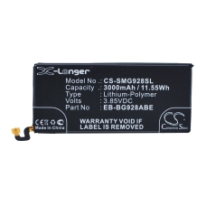 Sostituzione della batteria compatibile per Samsung  GH43-04526B, GH43-04526A, EB-BG928ABE