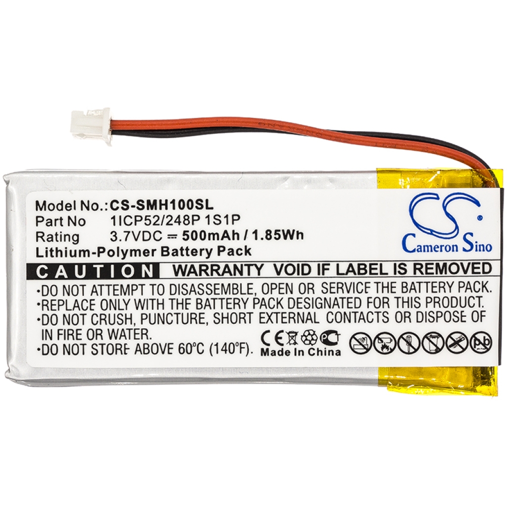 Batteria senza fili dell'auricolare Sena CS-SMH100SL