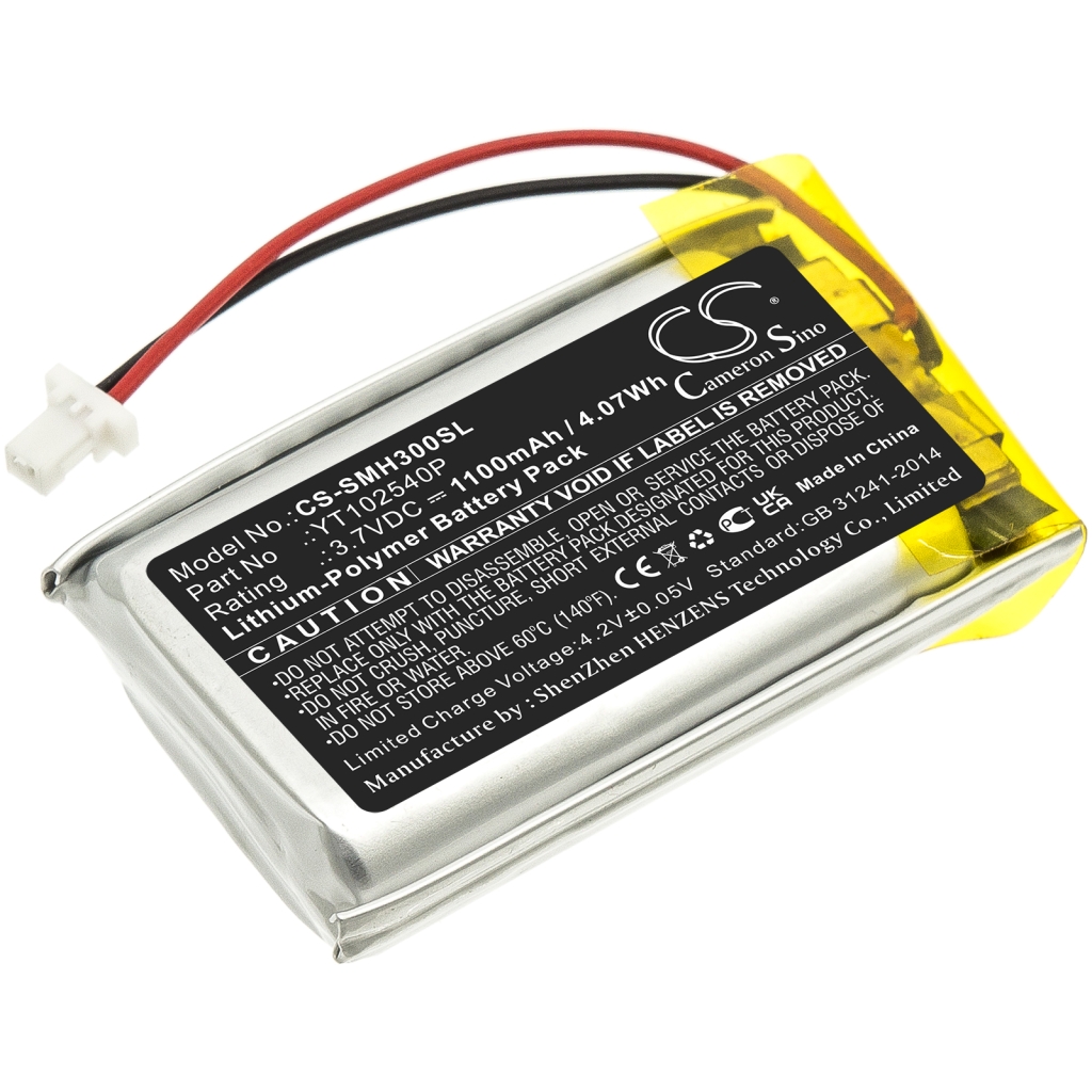 Batteria senza fili dell'auricolare Sena CS-SMH300SL