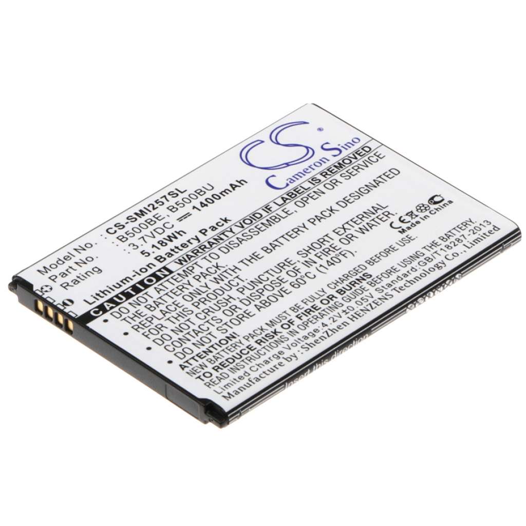 Batteria del telefono cellulare Samsung CS-SMI257SL