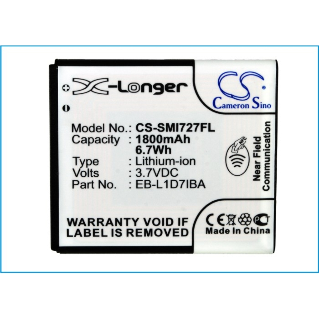 Batterie Sostituisce EB-L1D7IBA