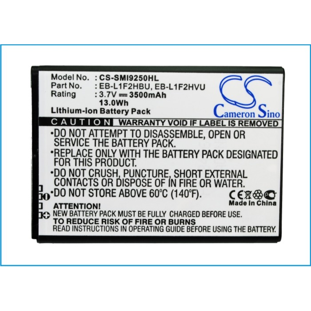 Battery Replaces EB-L1F2KVK