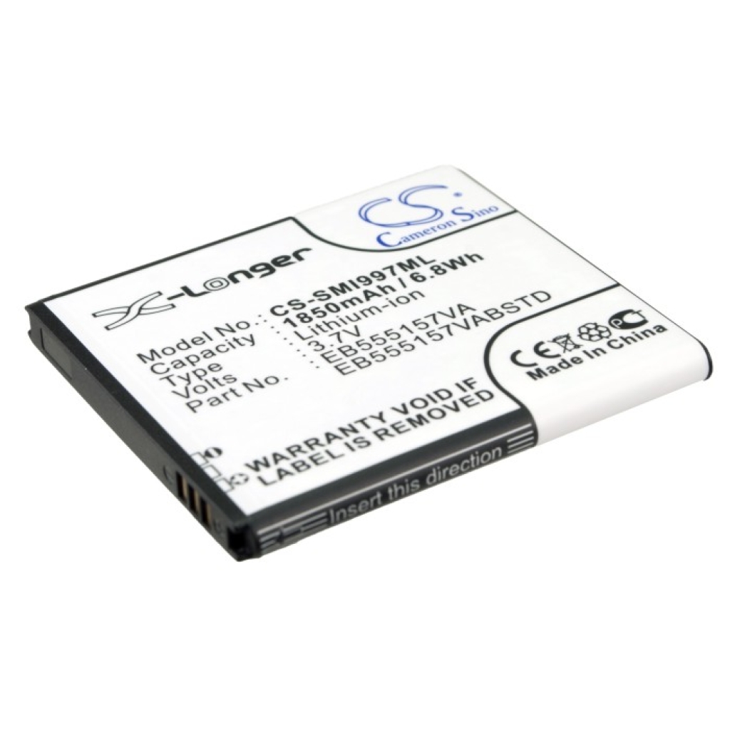 Batteria del telefono cellulare Samsung CS-SMI997ML