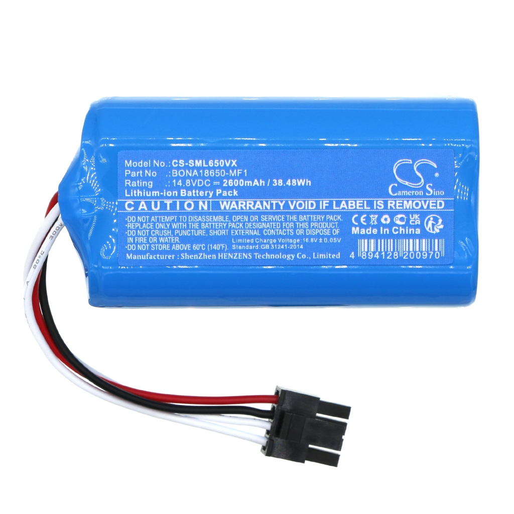 Battery Replaces BONA18650-MF1