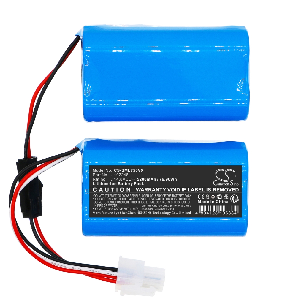 Batteria a vuoto Symbo CS-SML750VX