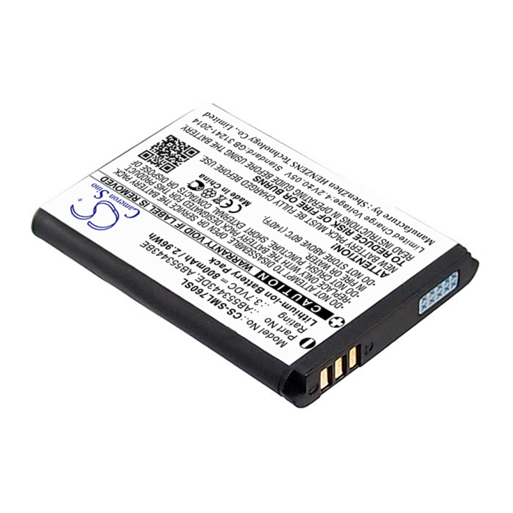 Sostituzione della batteria compatibile per Samsung AB553443BE,AB553443DE