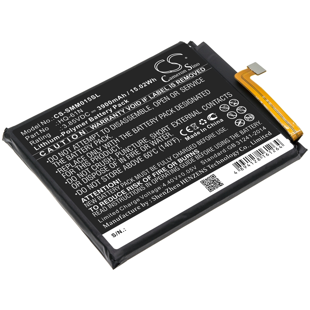 Sostituzione della batteria compatibile per Samsung HQ-61N