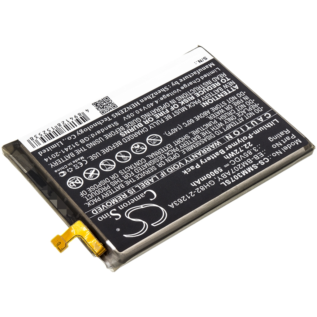 Batteria del telefono cellulare Samsung CS-SMM307SL