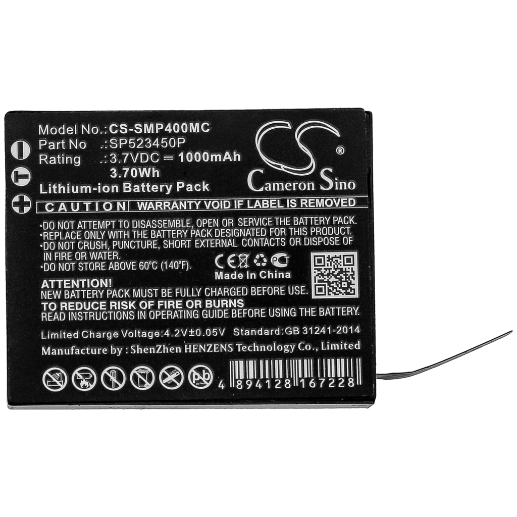 Batterie Sostituisce SP523450P