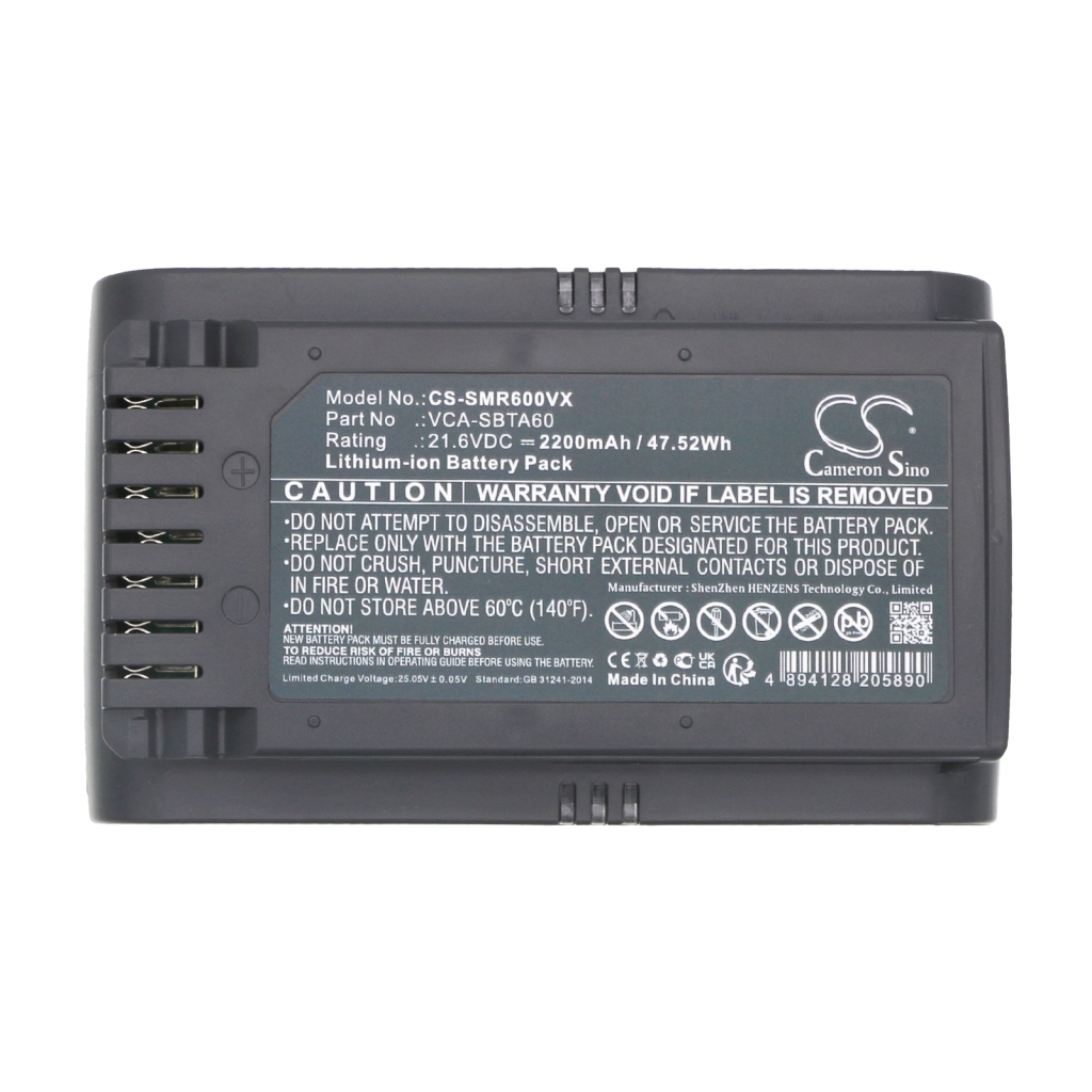 Batteria a vuoto Samsung Jet 60 Flex (CS-SMR600VX)