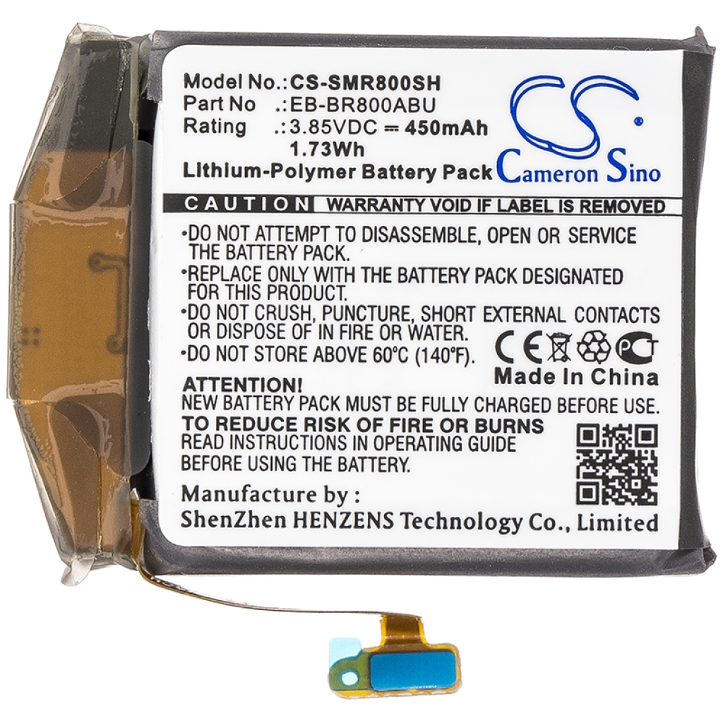 Batteria dello Smartwatch Samsung CS-SMR800SH