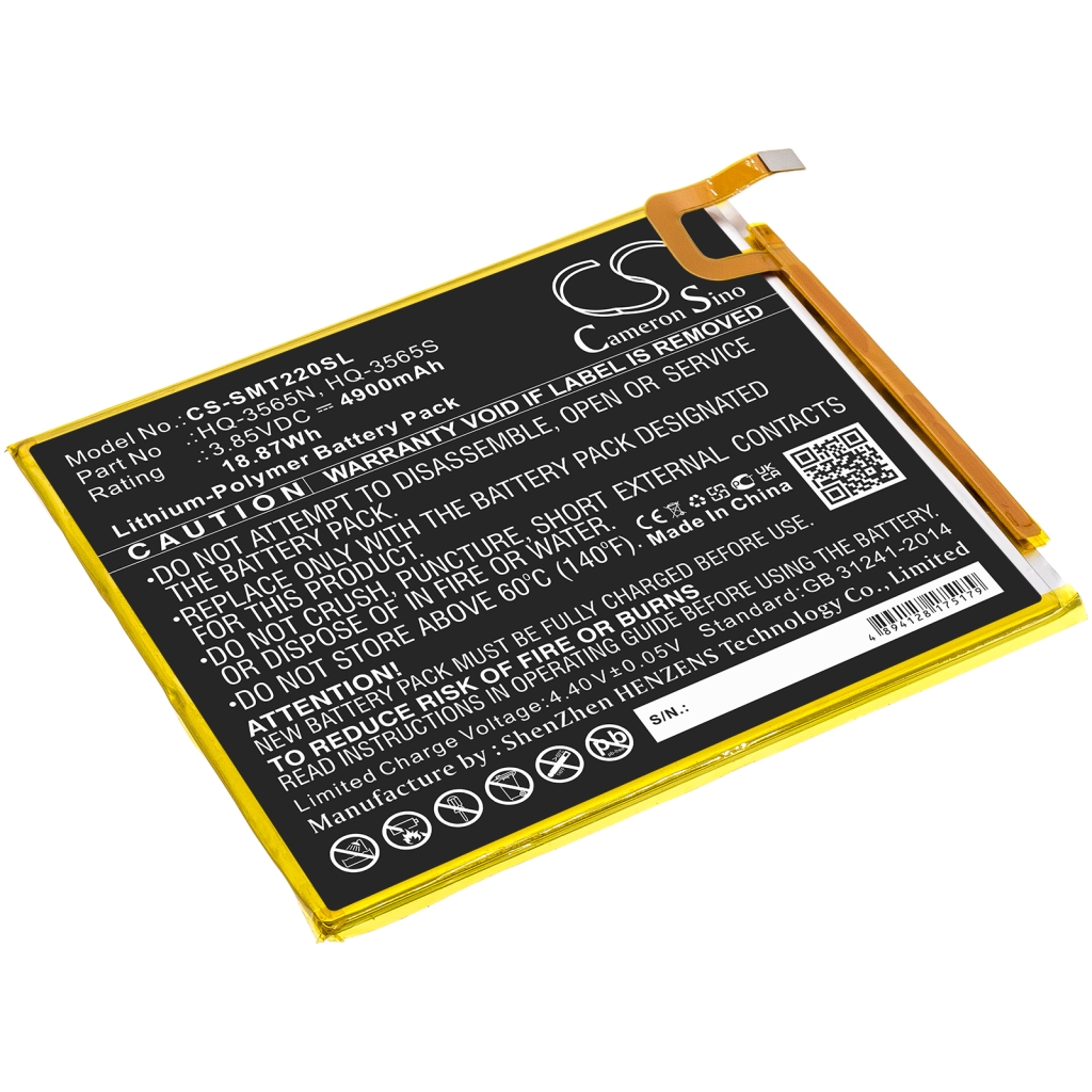 Batteria compressa Samsung Galaxy Tab A7 Lite 8.7 2021 (CS-SMT220SL)