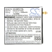 Tablet Battery Samsung CS-SMT377SL