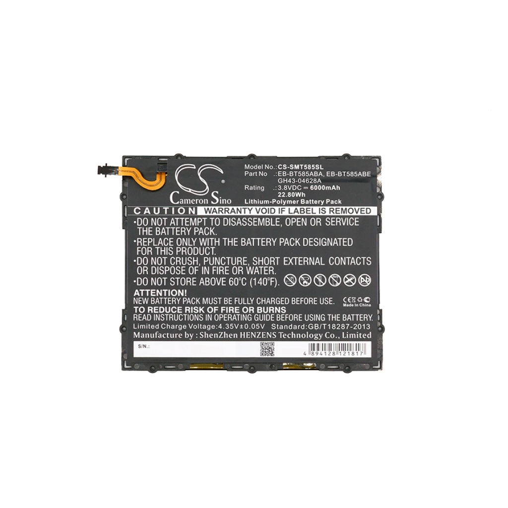 Tablet Battery Samsung CS-SMT585SL