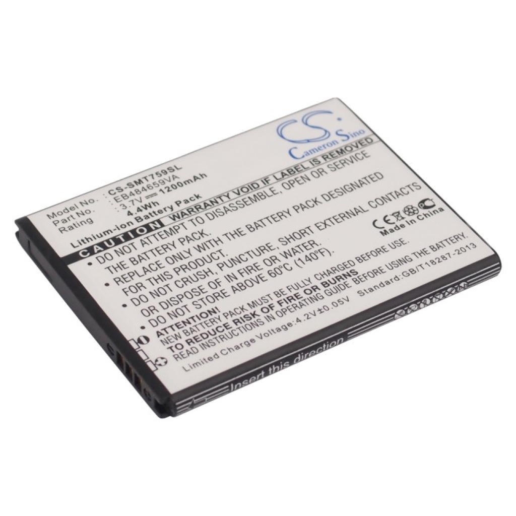 Batteria del telefono cellulare Samsung CS-SMT759SL