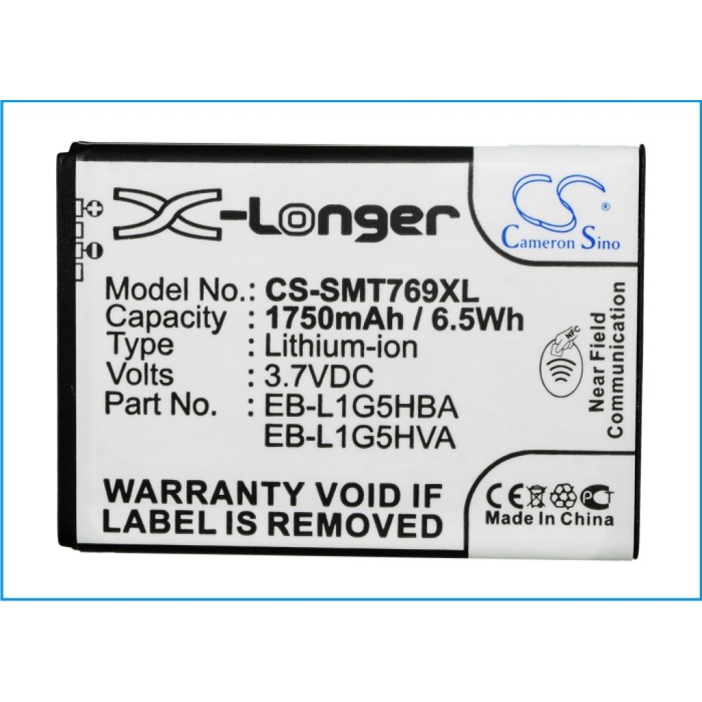 Battery Replaces EB-L1G5HBA