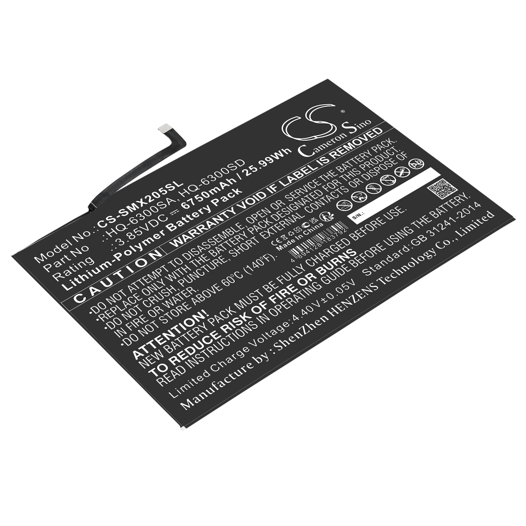 Batteria compressa Samsung Tab A8 10.5 (CS-SMX205SL)