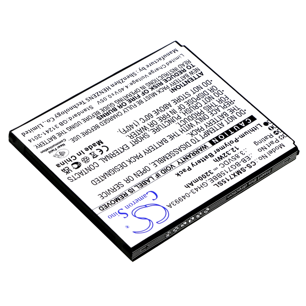 Batterie Sostituisce EB-BG715BBE