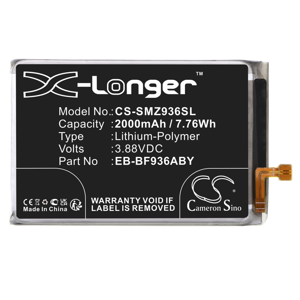 Batteria del telefono cellulare Samsung CS-SMZ936SL