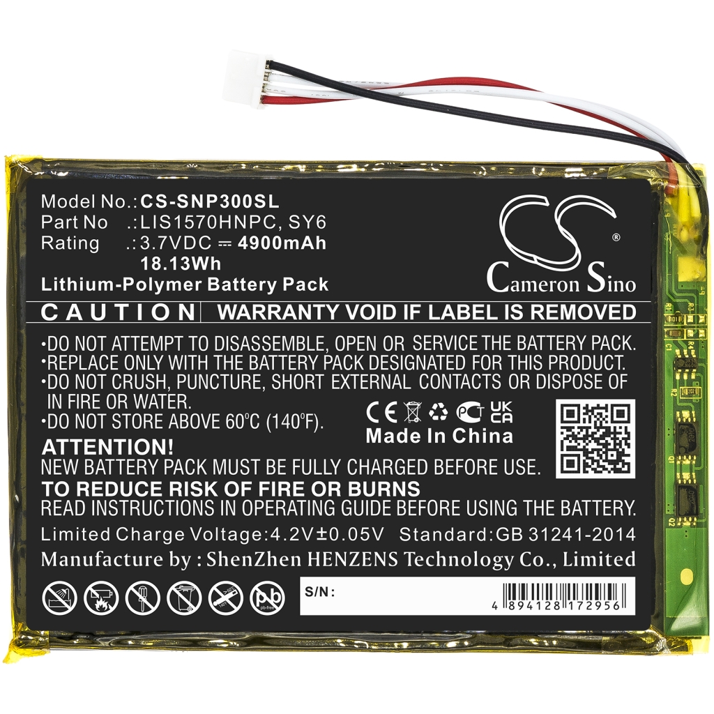 Batterie Sostituisce LIS1570HNPC