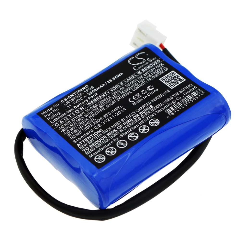 Batterie Sostituisce LR18650P-1P3S