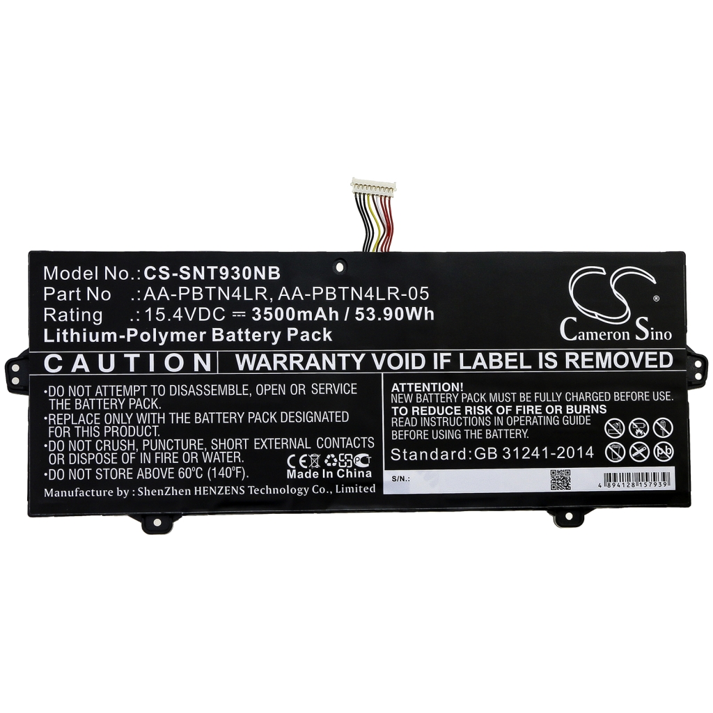 Batteria notebook Samsung NT950SBE-K38A