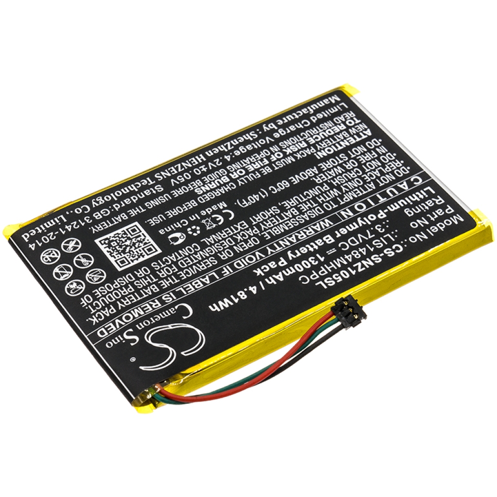 Sostituzione della batteria compatibile per Sony LIS1484MHPPC