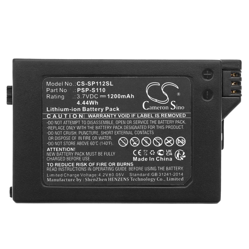 Batterie Sostituisce PSP-S110