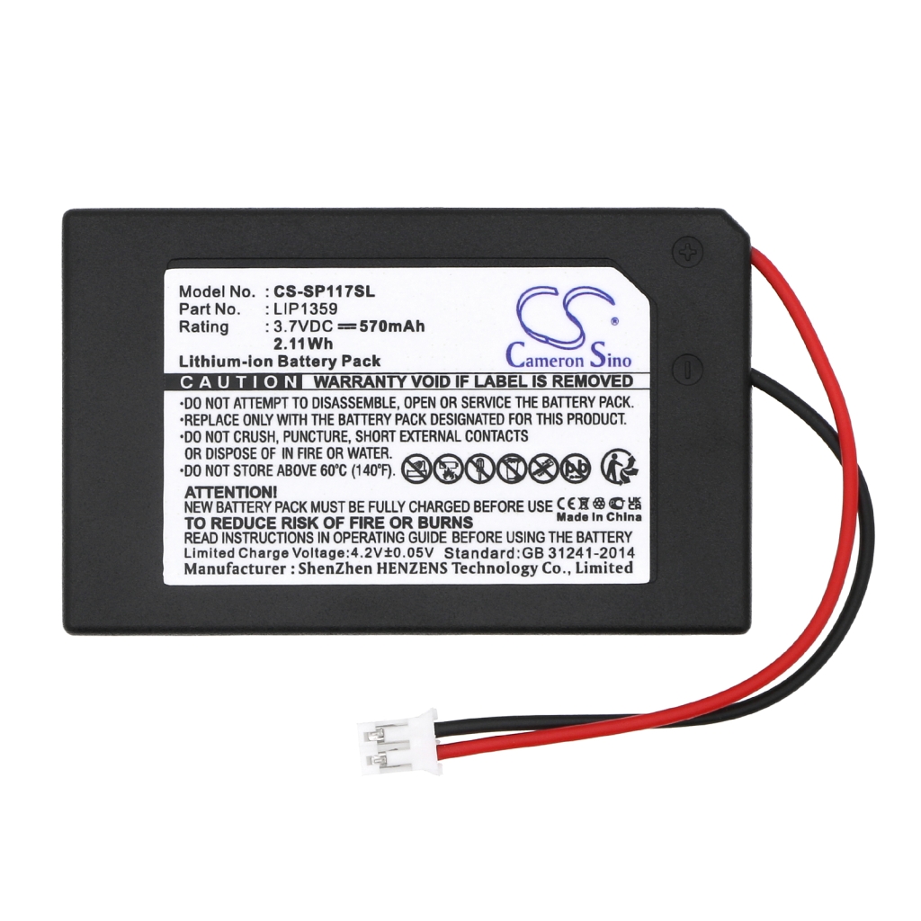 Battery Replaces LIP1359