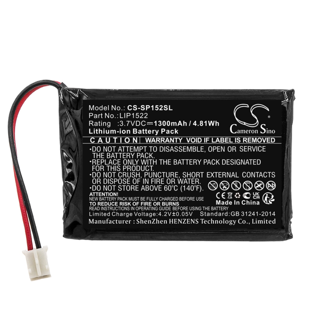 Batterie Sostituisce LIP1522