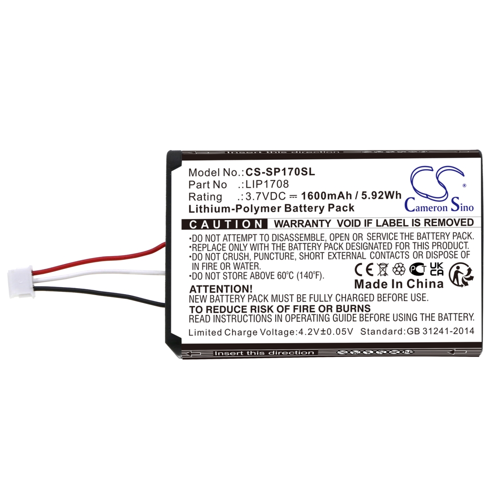 Game, PSP, NDS Battery Sony CS-SP170SL