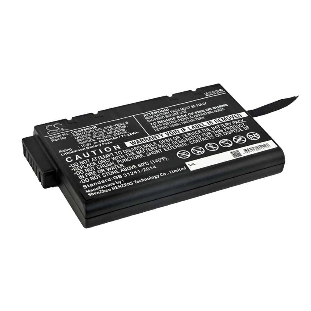 Battery Replaces LI202S-6600