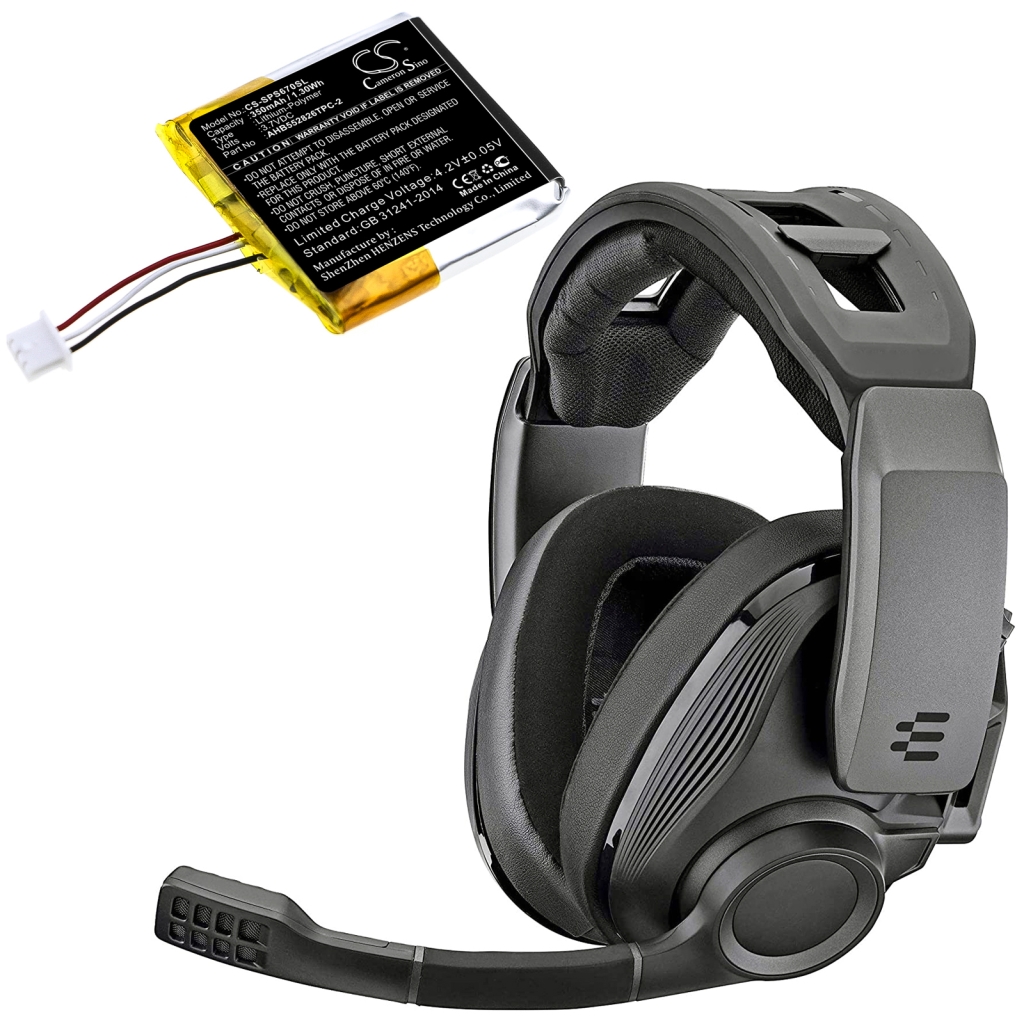 Sostituzione della batteria compatibile per Sennheiser AHB552826TPC-2