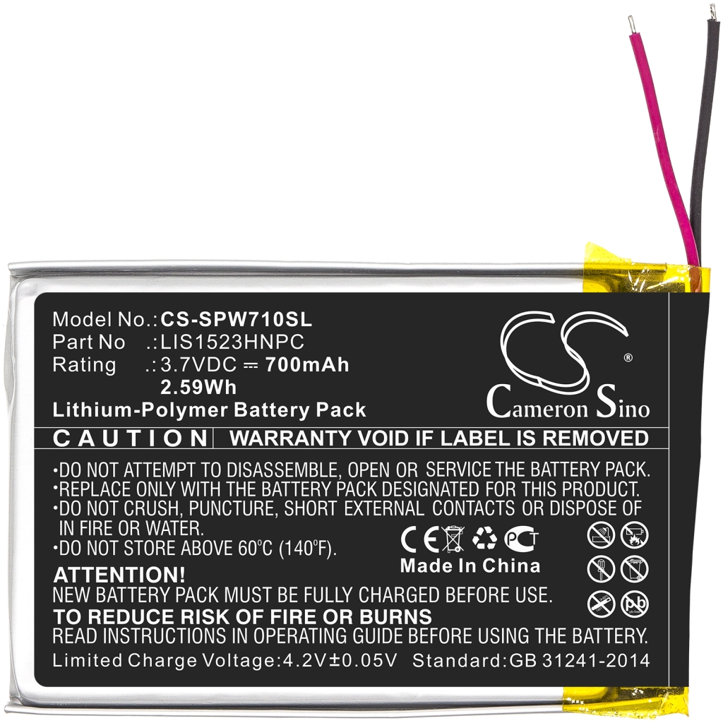 Batteria senza fili dell'auricolare Sony CS-SPW710SL