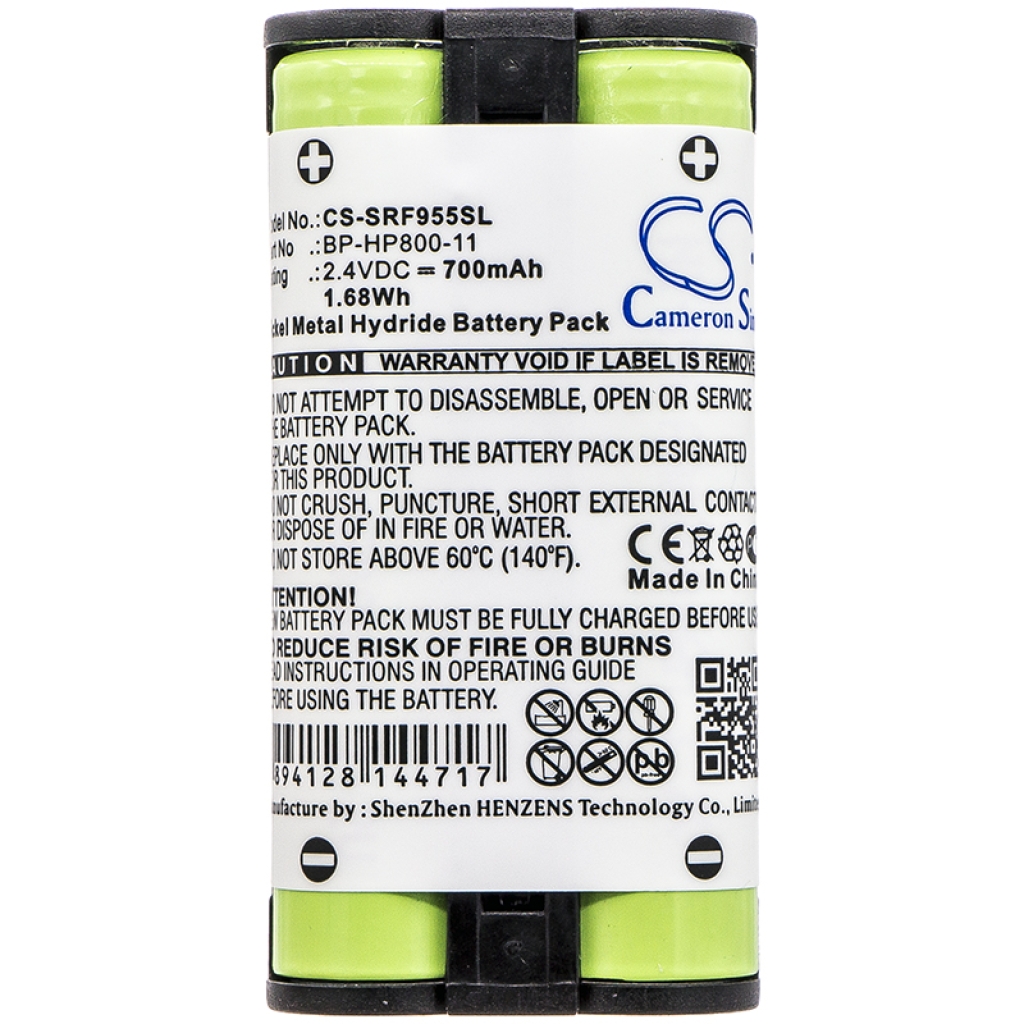 Sostituzione della batteria compatibile per Sony BP-HP800-11