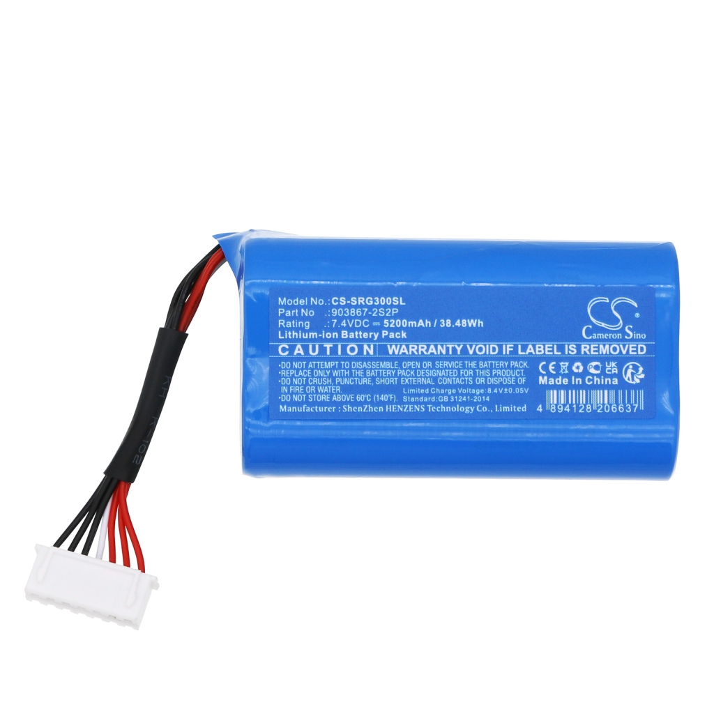 Battery Replaces 903867-2S2P