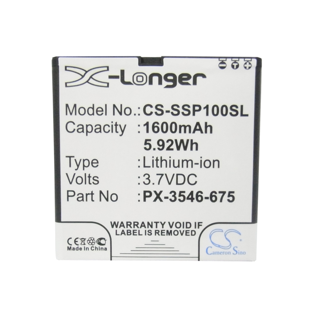 Batterie Sostituisce PX-3546