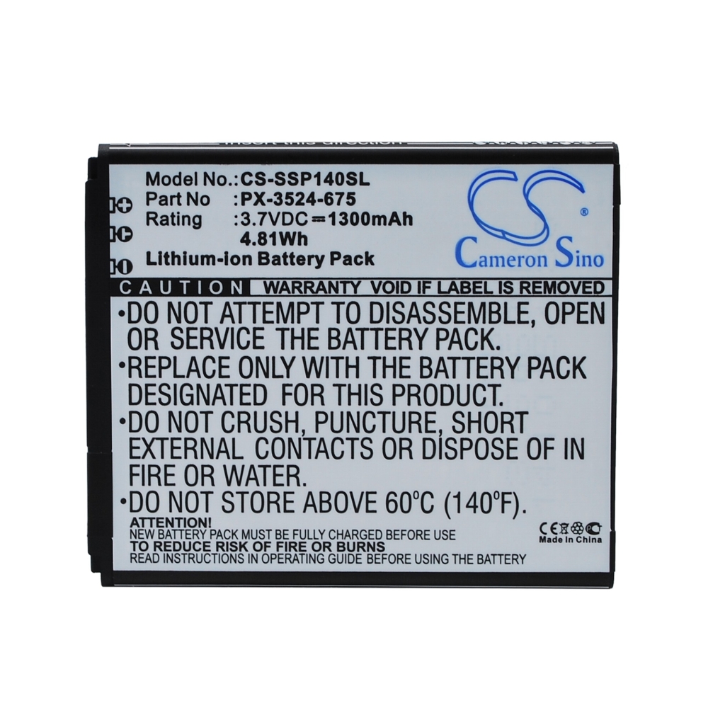 Batterie Sostituisce PX-3524