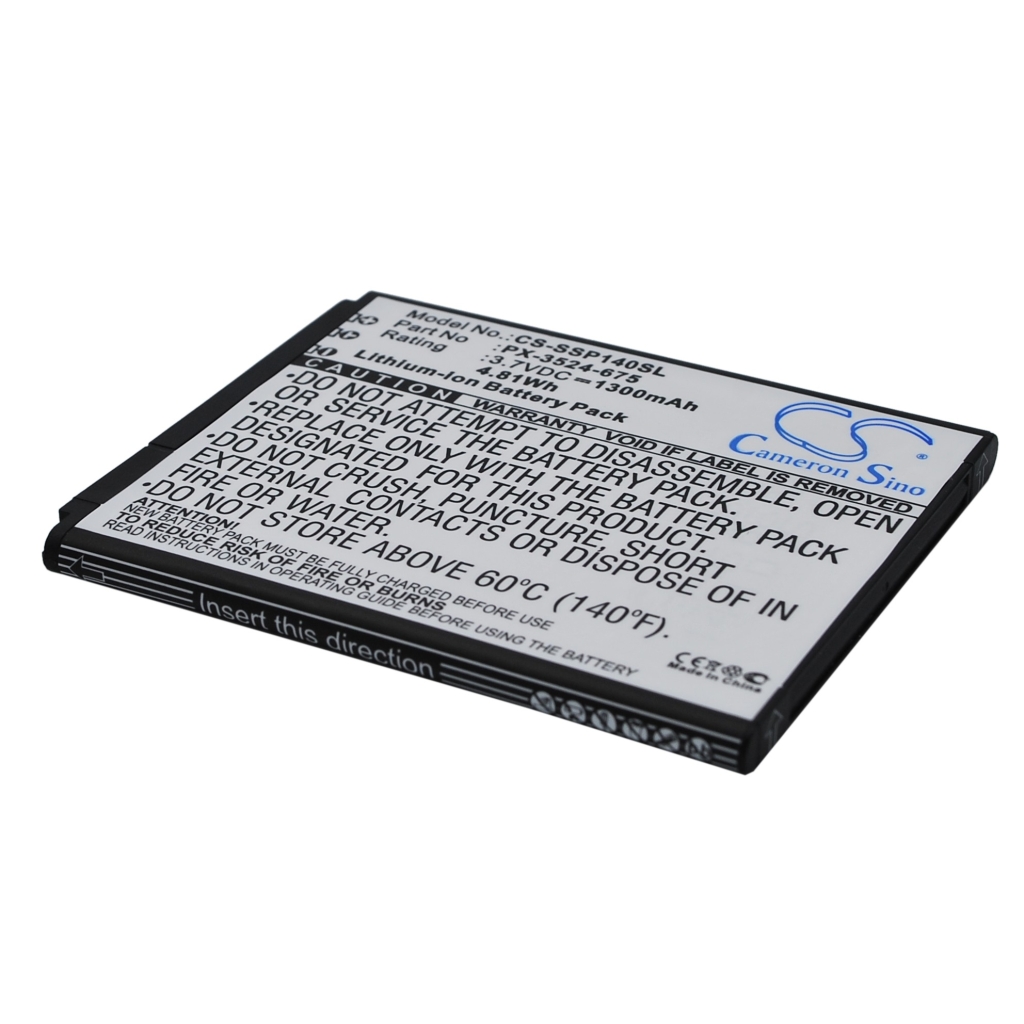 Batteria del telefono cellulare Simvalley CS-SSP140SL