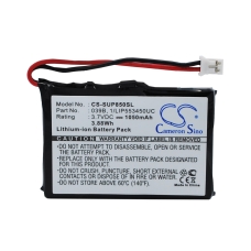 Sostituzione della batteria compatibile per Sureshotgps 039B,1/LIP553450UC