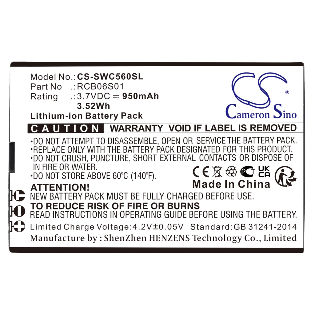 Batterie Sostituisce RCB06S01