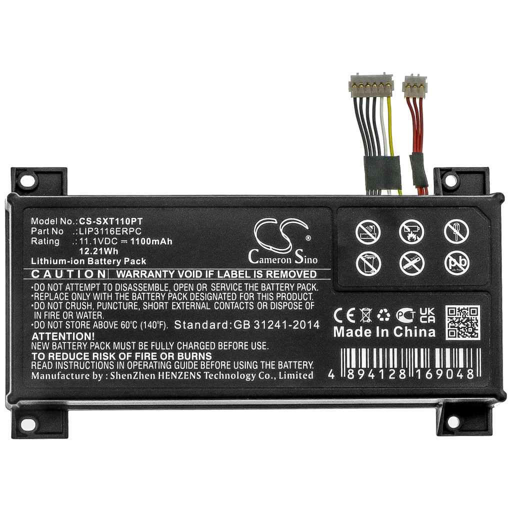 Batterie Sostituisce LIP3116ERPC