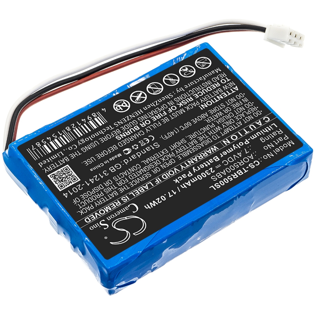 Sostituzione della batteria compatibile per Tribrer AOR500ABS