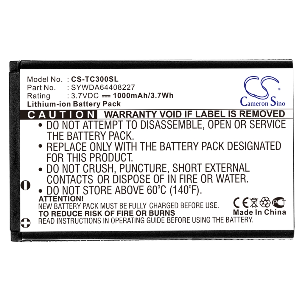 Batterie Sostituisce SYWDA64408227