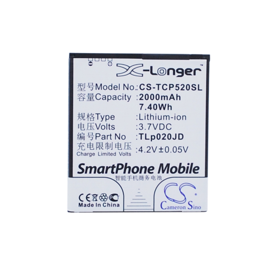 Batteria del telefono cellulare TCL P5181 (CS-TCP520SL)