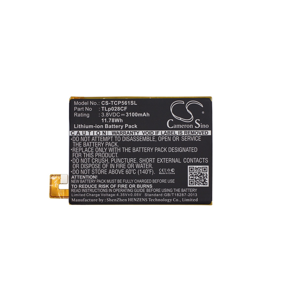 Mobile Phone Battery TCL CS-TCP561SL