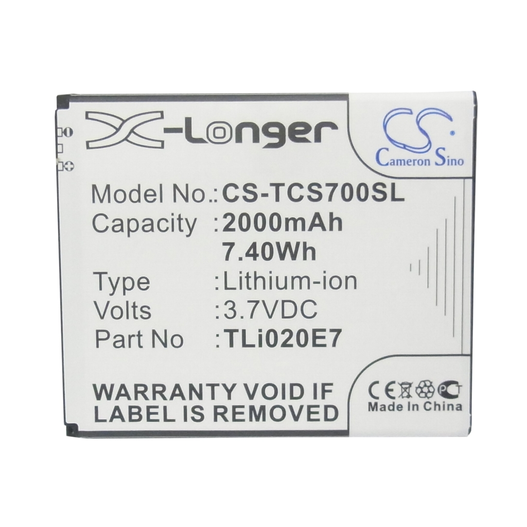 Battery Replaces TLi020B2