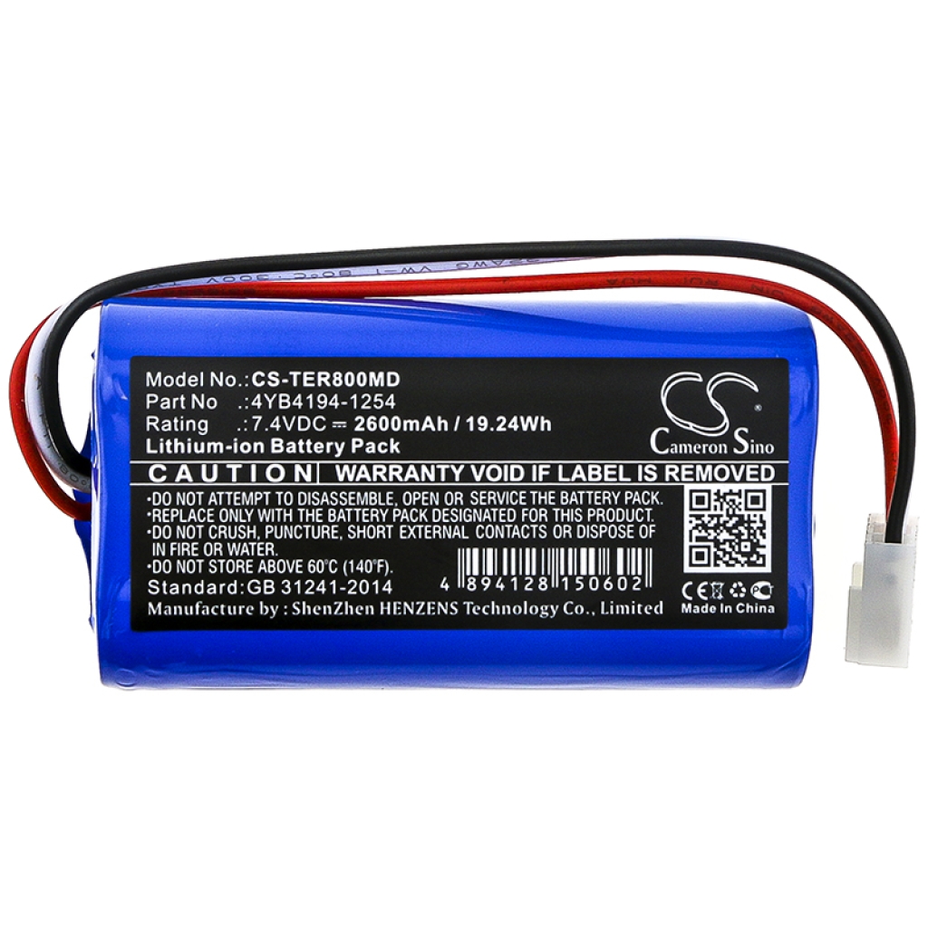 Sostituzione della batteria compatibile per Terumo 110841,4YB4194-1254